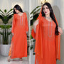 Muslim Ethnic Wear Stylish Beaded Abaya Saudi Party Dresses