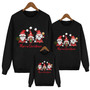 Merry Christmas Family wear Santa Claus printed long sleeve Top