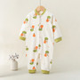 Baby cotton printed long sleeve Romper