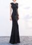 Celebrity matching evening dress sequins fish tail dinner party dress