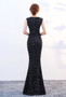 Celebrity matching evening dress sequins fish tail dinner party dress