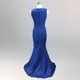 Bridal Wedding Long Formal Party Elegant Fishtail Engagement Evening Dress