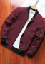 Men's Casual Zip Stand Collar Jacket