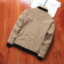 Men's Casual Zip Stand Collar Jacket