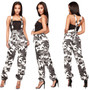 Women's Camouflage Overalls Pants