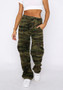 Trendy Denim Pants Women's Loose Street Camouflage Cargo Pants