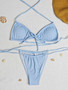 Overskirt Two Pieces Bikini Three-Piece Women's Swimsuit
