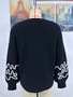 Pullover Women's Knitting Shirt Solid Color Pattern Fashion Sweater