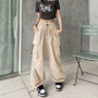 Women American Vintage Cargo Loose Wide Leg Casual Pants