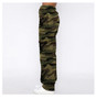 Women's Loose Style Camouflage Pocket Cargo Pants Trendy Long Trousers