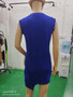 Women Fringed Round Neck Irregular Sleeveless Bodycon Dress