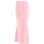 Autumn sexy trendy versatile slim solid color Bodycon long skirt for women