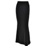 Autumn sexy trendy versatile slim solid color Bodycon long skirt for women