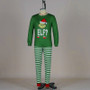 Autumn And Winter Home Wear Family Pajamas Set Christmas Hat Parent-Child Outfit