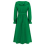 Women ruffled irregular dress