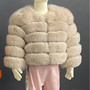 Children's winter warm Faux fur long sleeve jacket