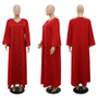 Muslim Beaded Loose-Cut Robe Dress Saudi Arabia Muslim