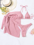 Women Bikini Swimwear Three-Piece