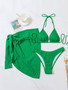 Women Bikini Swimwear Three-Piece