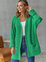 Knitting Sweater Women's Casual Style Loose Coat Plus Size Casual Cardigan