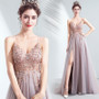 Bridal Wedding Sexy Slim Fit Straps Formal Party Evening Dress