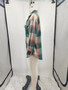 Women loose plaid shirt