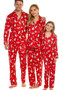 Christmas Family Wear Lounge Clothes Printed Pajama Two-piece Set