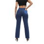 Plus Size Women's Autumn Straight High Waist Denim Pants For Women