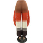 Women's Casual Style Knitting Colorblock Crochet Tassel Loose Straight Pants