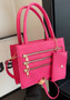 Multi-Zipper Autumn Fashion Style Simple Casual Textured One-Shoulder Crossbody Small Square Bag