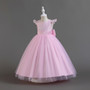 Girls Sweet Princess Solid Dress Costume Festival Dress