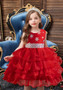 Girls Mesh Princess Cake Tutu Dress Festival Dress