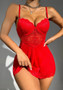 Christmas Women clothing Lace dress sexy lingerie