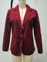 Autumn And Winter Fashion Patchwork Turndown Collar Slim Chic Blazer