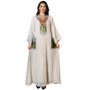 Jalabiya Dubai Sequin Embroidered Robe Ramadhan Muslim Women Clothing Indonesia Abaya