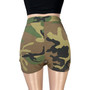 Fashion Women'S Camouflage Irregular Culottes Shorts