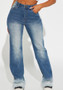 Women Stretch Denim Pants Bell Bottom Trousers