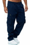 Men's Casual Multi Pocket Loose Cargo Outdoor Pant