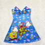 Women's Sexy Fashion Cartoon Graphic Print Strap Dress Loungewear