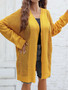 Plus Size Women Hollow Casual Jacket