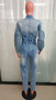 Women Clothing Wash Denim Jumpsuit