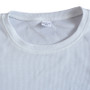 Men's Autumn and Winter Sports Solid waffle Round Neck Top