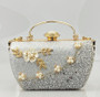 Princess Bag Diamond Floral Evening Formal Party Evening Dress Chic Handbag