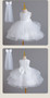 Children's dress mesh princess dress flower girl wedding dress fluffy dress