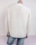 Autumn Winter Sweater Women's Cardigan Solid V-neck Lantern Sleeve Button Knitting Cardigan Top