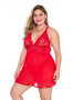 Sexy lingerie plus Plus Size Plus Size Lace Sexy See Through Sexy pajamas Sexy pajamas