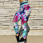 Multi-Color Printed Yoga Leggings Women's High Waist Butt Lift Peach Butt Sports Running Fitness Pants