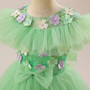 Children's Evening Dress Girl's Princess Dress High-Waisted Sleeveless Girl's Piano Performance Dress