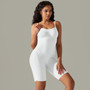 Women seamless knitting Solid Stretch Romper