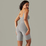 Women seamless knitting Solid Stretch Romper